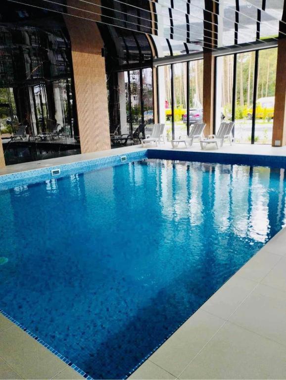 Green Dream Apartment Pobierowo Kryty Basen Ngoại thất bức ảnh